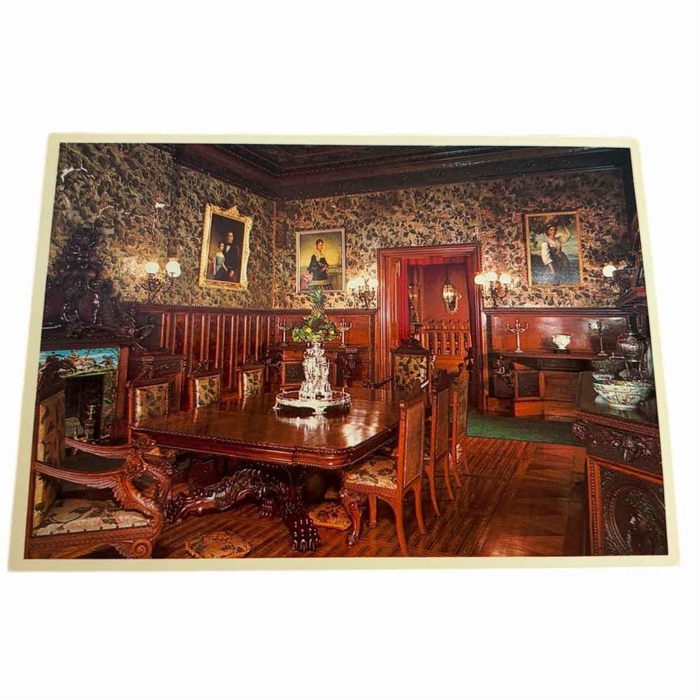 Caramoor Center for Music & Arts Postcard | European Antique Room | NY